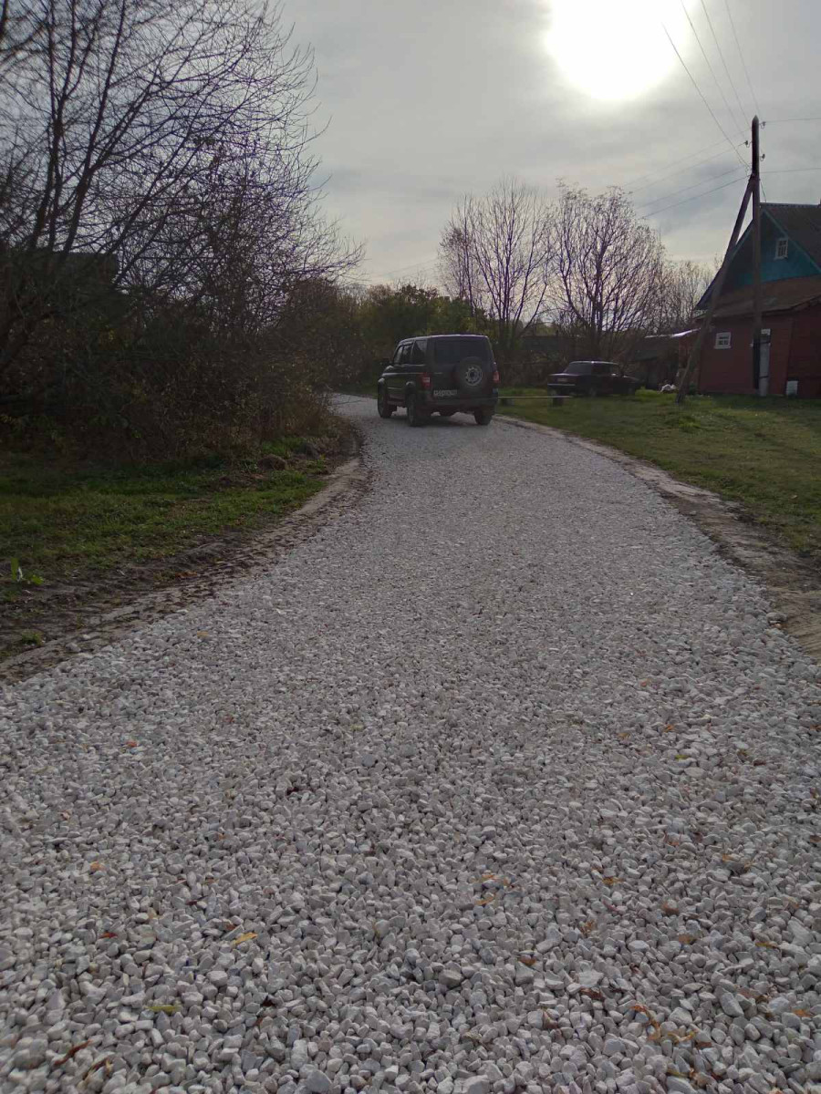 Ремонт дороги до села Кирюшино Зиняковского сельсовета Городецкого района -  undefined